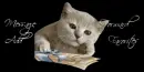 cat writing