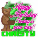 Christy,Happy Birthday