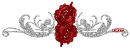 2 red rose divider