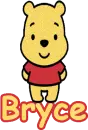 Bryce Winnie The Pooh Cutie