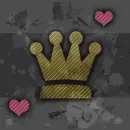 Crown and Hearts