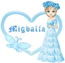 candy bar doll with name Migdalia