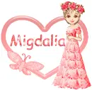candy bar doll with name Migdalia