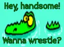 wanna wrestle