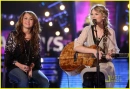 Taylor Swift and Miley Cyrus 