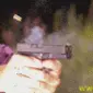 Gun shooting