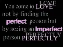 ur perfect to me