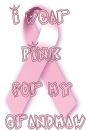 i wear pink for my grandmaw