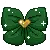 green bow