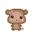 bear with a bow