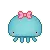 octopus with bow