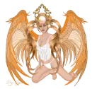 gold angel