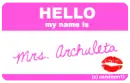 Mrs. Archuleta