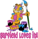 Garfield Loves it