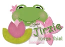 frog with Jirzie loves this