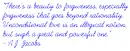 A.J. Jacobs quote about love/forgiving