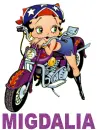 Migdalia with Betty Boop