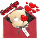forever friends bear name tag