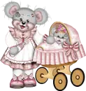 creddy girl and baby