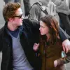 edward and bella at school (: