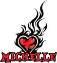 Michelle Flaming Tribal Heart