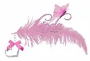 Pink feather Linda