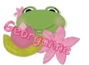 frog with name Georganne