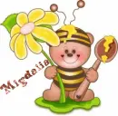 Bee with name Migdalia