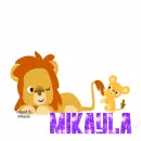 Cartoon Lions- Mikayla