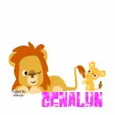 Cartoon Lions- Genalyn