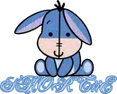 SHORTiiE Sitting Baby Eeyore