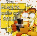 you always make me smile(: