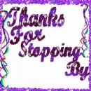 Thanks for stopping by