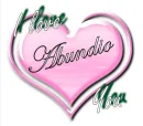 I LOVE YOU, ABUNDIO