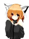 sad neko girl