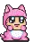 pink kitty