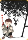 Boy spade tree