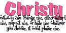 CHRISTY