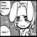 Sad chibi sakura