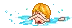 guy swimming