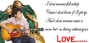 Cant have you