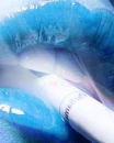 blue lips