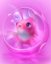 pink fishes