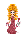 Springtime Goddess with flower garland