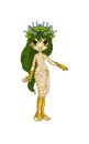 Green woodland nymph!