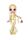 Adorable leafy woodland nymph!