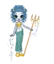 Ocean Goddess with trident!