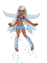 cute fairy in silver!