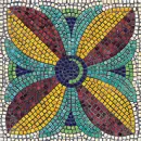 mosaico de flor