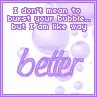 Burst Bubble